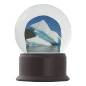 Iceberg op het meer van Mendenhall in Alaska Sneeuwbol (Achterkant)