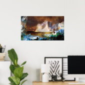 Iceberg van de Frederic Edwin Church Poster (Thuiskantoor)