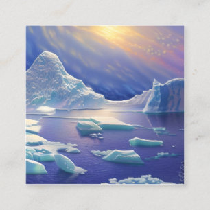 Iceberg Vierkante Visitekaartje
