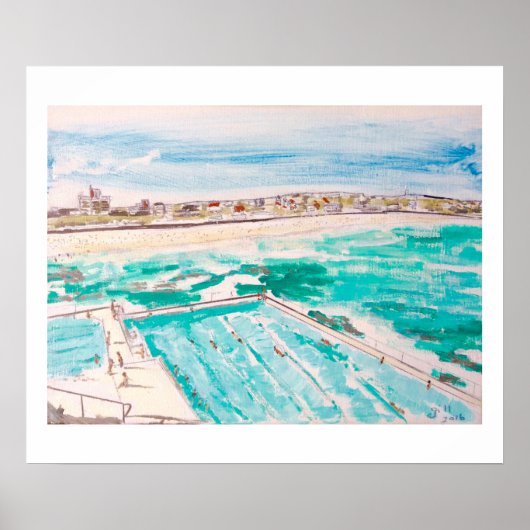 Icebergs-Bondi Poster (Voorkant)