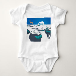 Icebergs in the sun romper