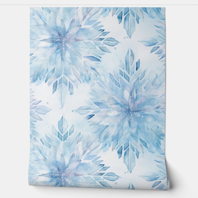 Icebound Fantasy Realm Winter Behang (Afrollen)