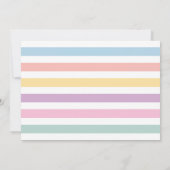 Icecream Birthday Invitation Girl, Cute Icecream C (Dos)