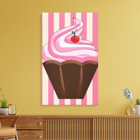 IceCream Canvas Afdruk (Insitu (Woonkamer))