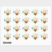 icecream cone sticker (Vel)