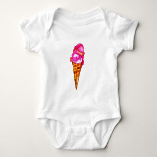icecream gelato schattig voedsel romper