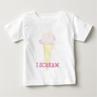 icecream i schream baby bodysuit