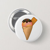 Icecream Ronde Button 5,7 Cm (Voorkant /achterkant)