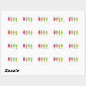 icecreamsticker ronde sticker (Vel)