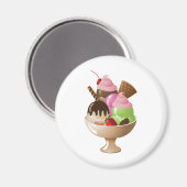 IceCreamSundae Magneet (Voorkant / Achterkant)