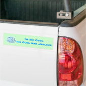 icecube_50, ik ben zo CoolIce Cube Jealous Bumpersticker (Op Truck)