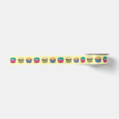 Iced Buns Cupcake Cakes Colorful Pattern Lint (Voorkant)
