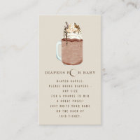 Iced Coffee Baby shower Luier Raffle