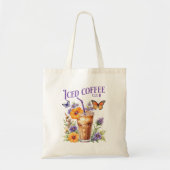 Iced Coffee Club  Butterfly Tote Bag (Voorkant)