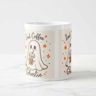 Iced Coffee Geestje - Schattig Halloween Extra Grote Beker