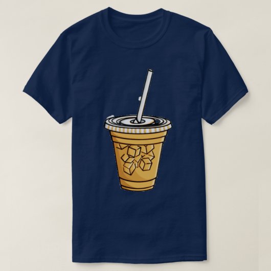 Iced Coffee T-shirt (Design voorkant)