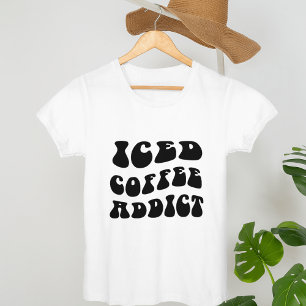 Iced koffie-advies   Koffieadviseur Koffiekoffie T-shirt