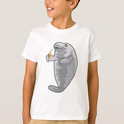 Iced Manatee - gewoon chill T-shirt (Voorkant)