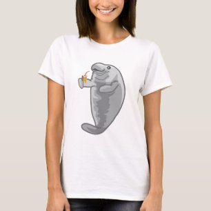 Iced Manatee - gewoon chill T-shirt