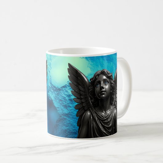 Iced Onyx Seraph Koffiemok (Voorkant rechts)
