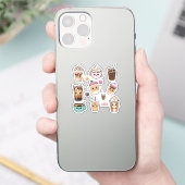 Iced Tea en verfrissende Drinken Sticker Pack (Telefoon)