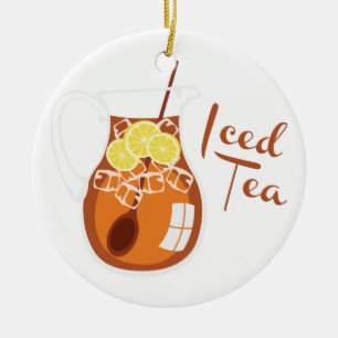 Iced Tea Keramisch Ornament
