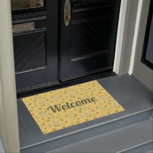 Iced Tea Pattern Doormat Deurmat