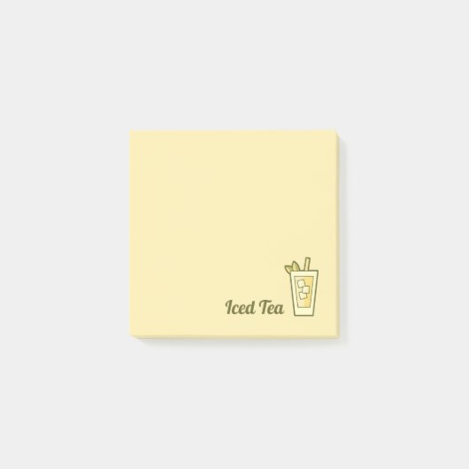 Iced Tea Post-it® Notes (Voorkant)