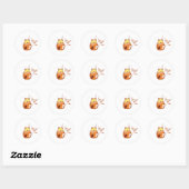 Iced Tea Ronde Sticker (Vel)