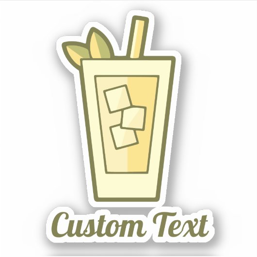 Iced Tea Sticker (Voorkant)