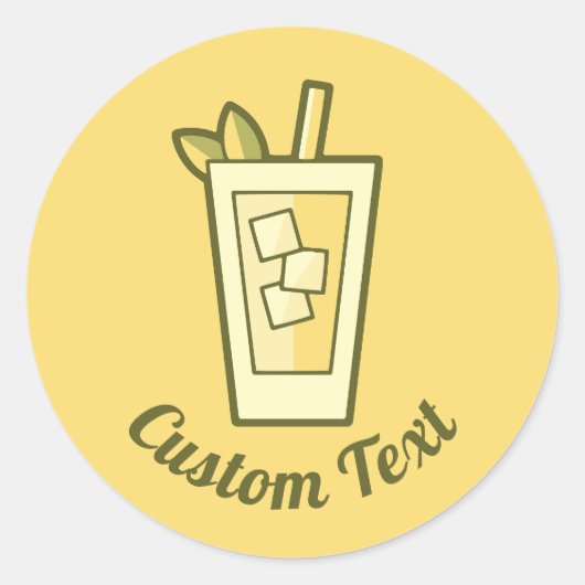 Iced Tea Sticker (Voorkant)