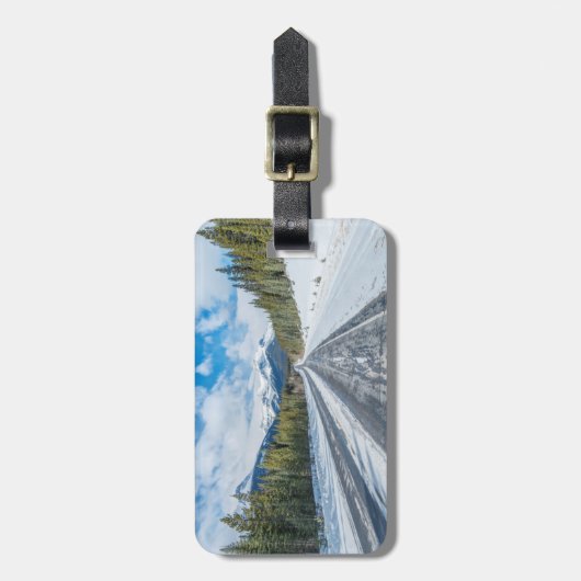 Icefields Parkway Bagagelabel (Voorkant verticaal)