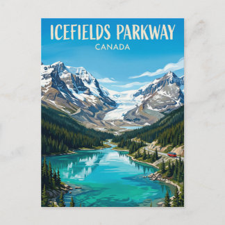 Icefields Parkway Canada Briefkaart