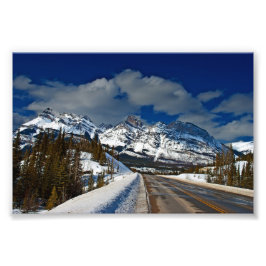 Icefields Parkway Canadian Rockies Canada Foto Afdruk