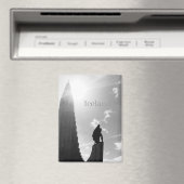 Iceland Fridge Magnet – Hallgrímskirkja Church  (In Situ (Lave-vaisselle))