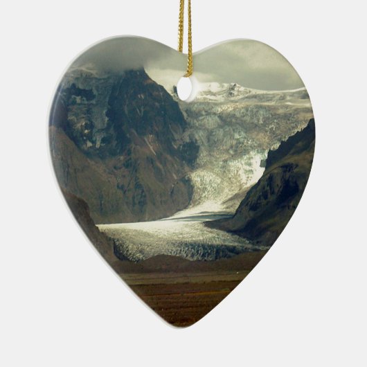 Iceland Glacier Ornament (Rechts)