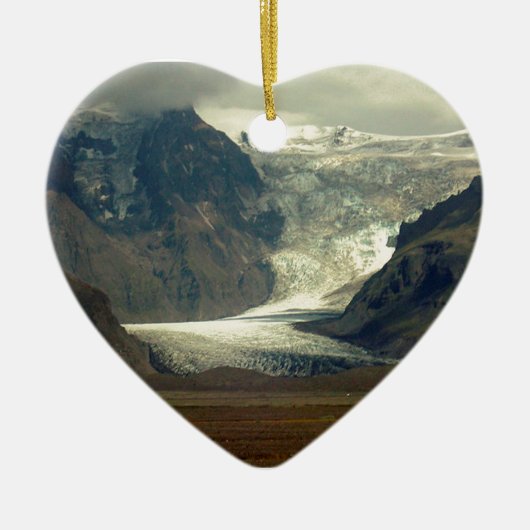 Iceland Glacier Ornament (Voorkant)