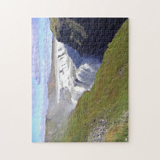 Iceland Gullfoss Waterfall view puzzle (Vertical)