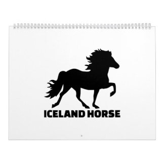 Iceland Horse Kalender