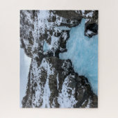 Iceland Jigsaw Puzzle - Barnafoss waterfall (Vertical)