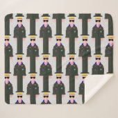 Iceman – Patterned Sherpa Blanket Sherpa Deken (Voorkant (horizontaal))