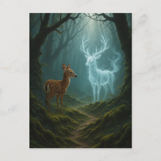 Ich bin bei dir briefkaart (Voorkant)