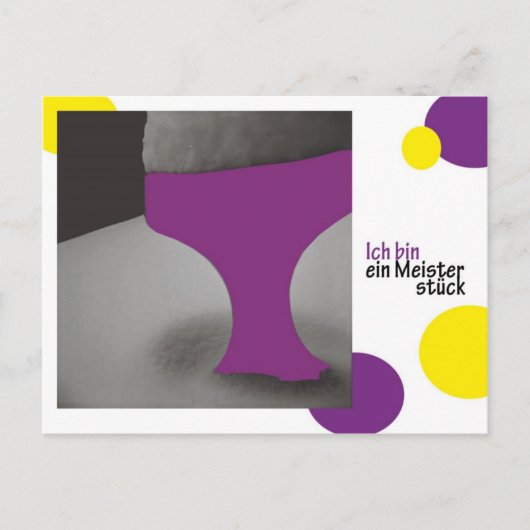 ich bin ein Meisterstueck Briefkaart (Voorkant)