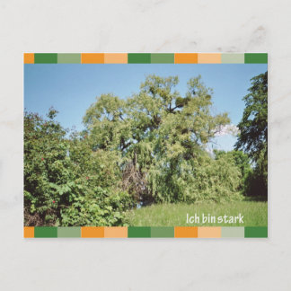 Ich bin stark briefkaart