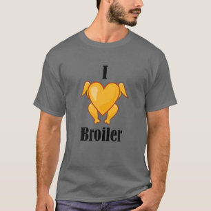 Ich Liebe Broiler Roast Chicken Ossi Funny DDR Say T-shirt