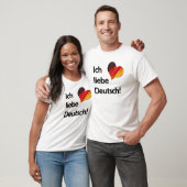 Ich liebe Deutsch T-shirt (Unisex)
