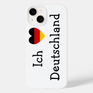Ich liebe Deutschland Case-Mate iPhone 14 Hoesje