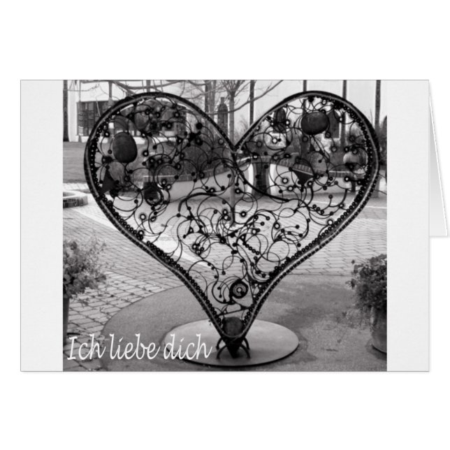 Ich liebe dich (Voorkant Horizontaal)