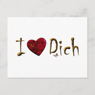 Ich Liebe Dich Briefkaart