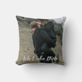 Ich Liebe Dich Fotokissen Selbst Gestalten Kussen (Voorkant)